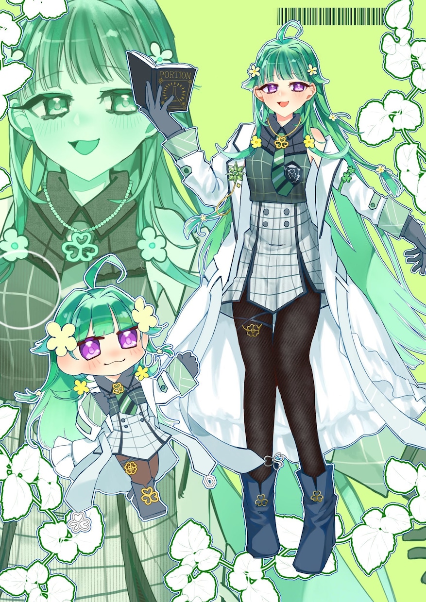可愛い立ち絵とミニキャラを描きます 背景は指定もお任せも大丈夫です イメージ3