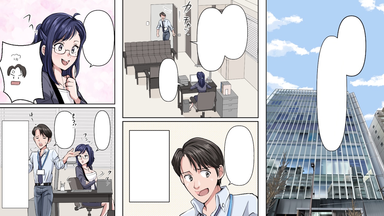 漫画制作いたします 読み進めやすい漫画制作を心がけています！ イメージ8