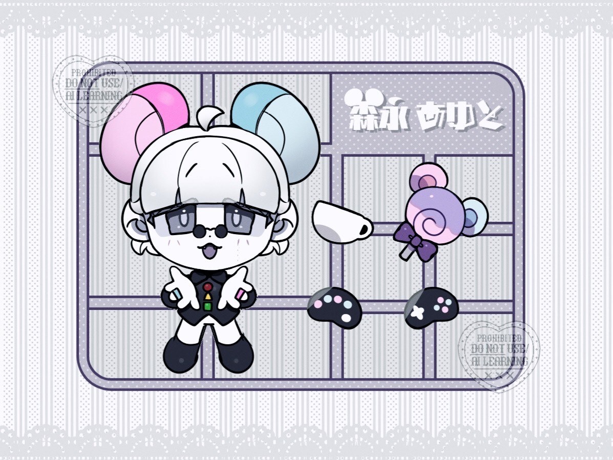 プラモ風イラスト描きます キャラクターを可愛くプラモ化します♪ イメージ1