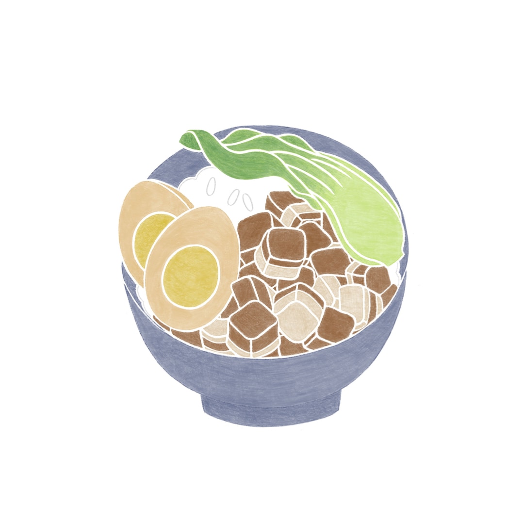 ゆる〜いタッチの食べ物イラスト描きます ゆるくて個性的＊お店のメニューやSNSアイコンにもどうぞ！ イメージ3