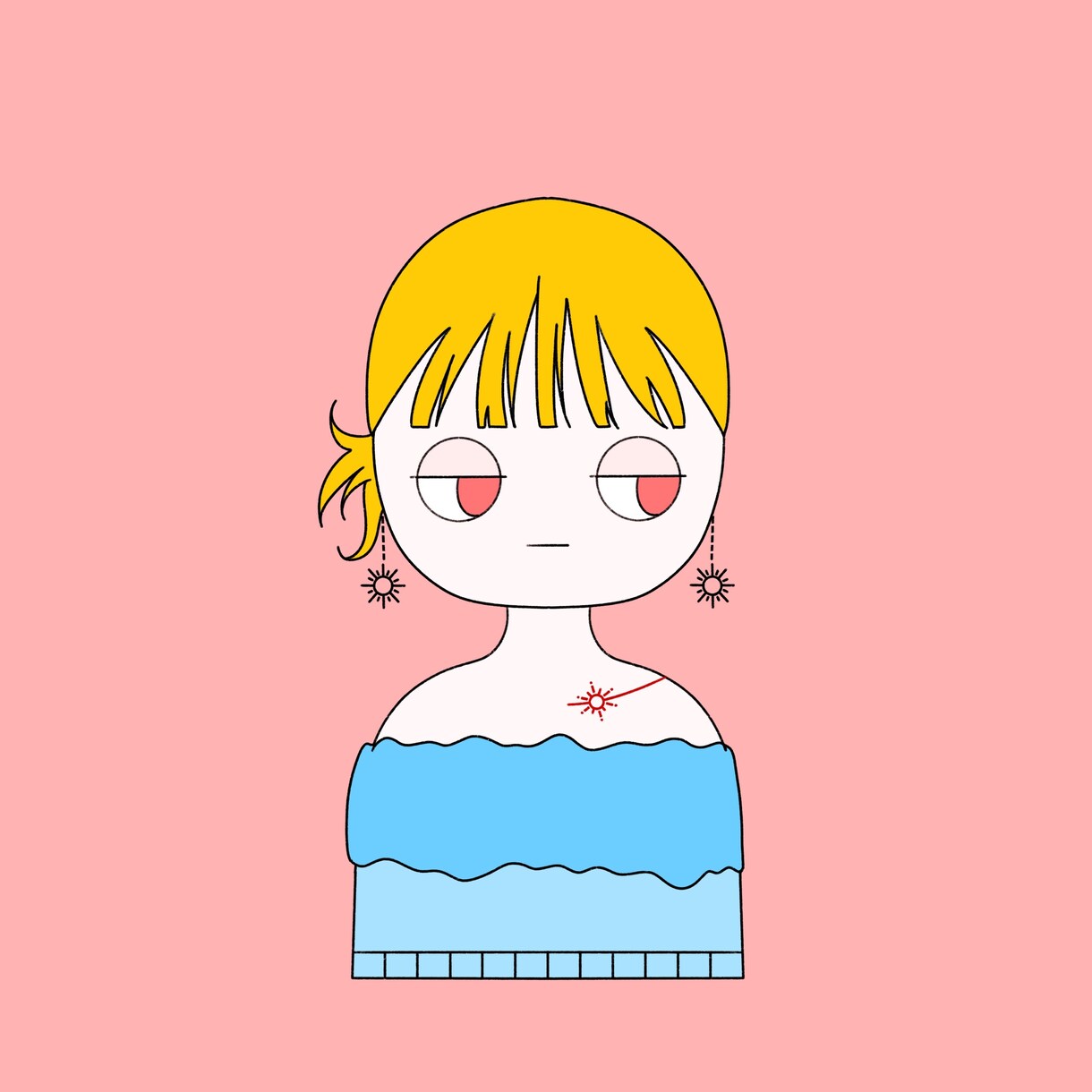 あなただけの特別なイラスト作成します 静かな世界観で仕上げるデフォルメ似顔絵 イメージ8
