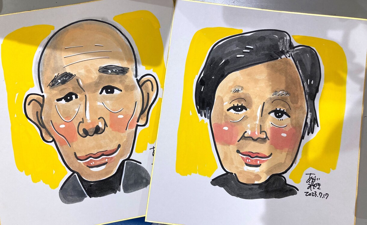 フジTV「いいとも！」似顔絵マスターが描きます おひとり様の似顔絵を描きます！ イメージ5