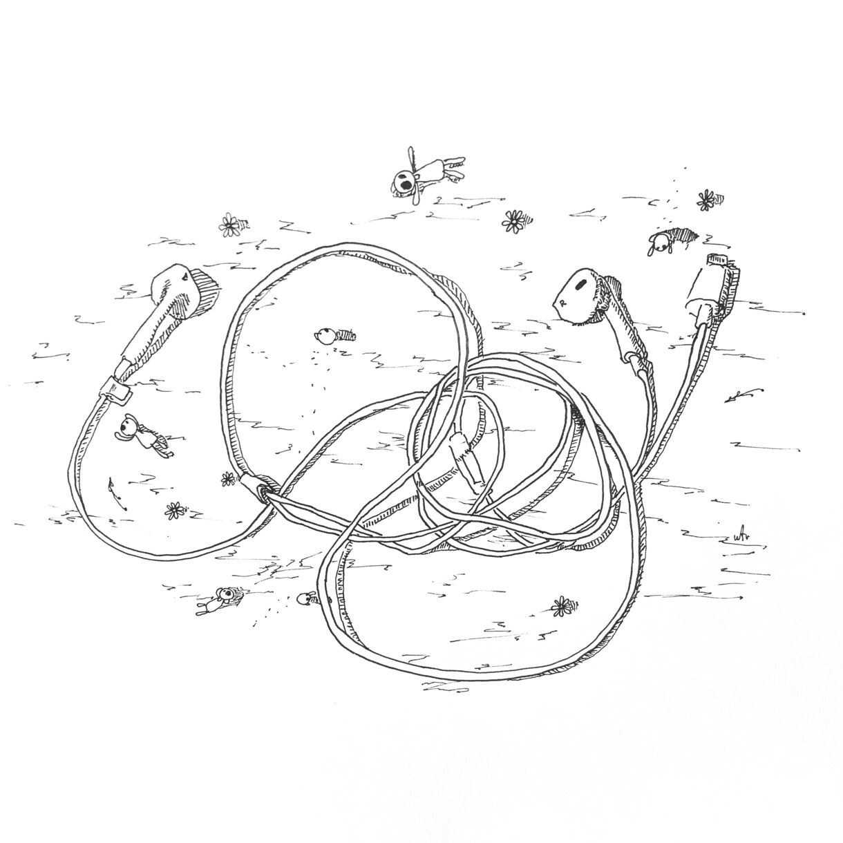 シンプルなモノクロイラストをお描きします 印刷物・webサイト・アイコンなど一点ものを描きます。 イメージ7