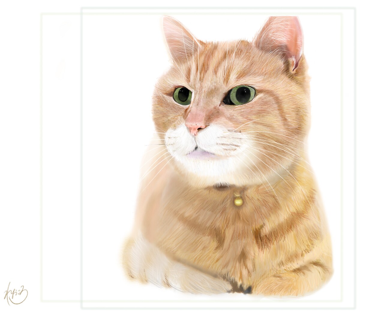 シンプルな猫のイラストを描きます 猫を中心に色鉛筆画やアイコンを描きます！ イメージ1
