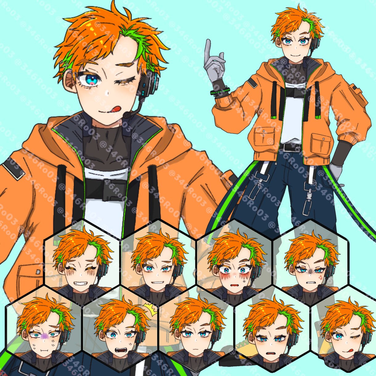 商用利用可 魅力的なキャラ立ちイラストを描きます Vtuber・配信用・SNSアイコンなどにぴったり イメージ1