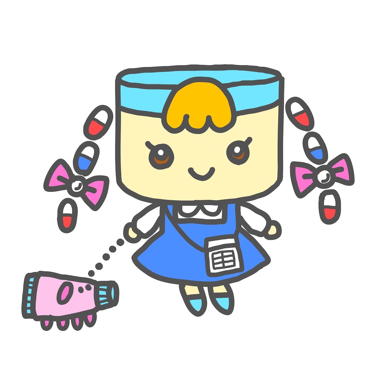 どこにもいない可愛いキャラクター作ります 商業利用可！様々なテイスト対応！独特なのに親しみやすいキャラ イメージ2