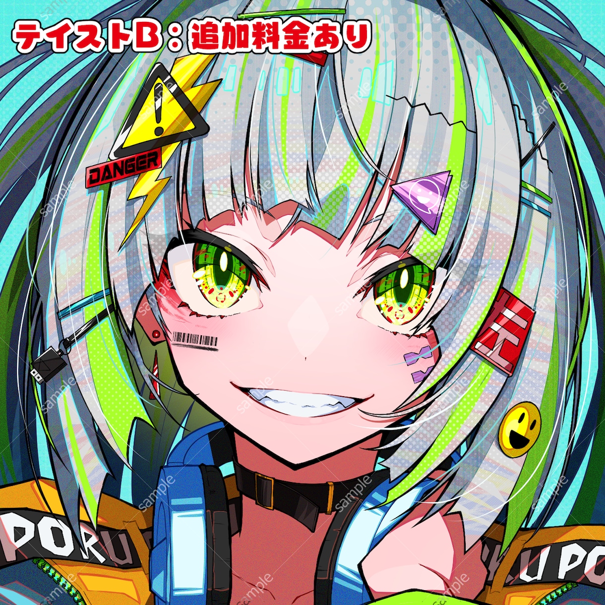オリジナルアイコン描きます 似たような絵柄のアイコンは嫌だなぁ…と思いませんか？ イメージ2
