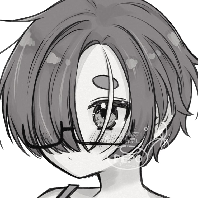 破格かつ納品早めで可愛いSNSアイコン描きます 納品3日ほどで簡易的で可愛いイラストをお届けいたします イメージ2