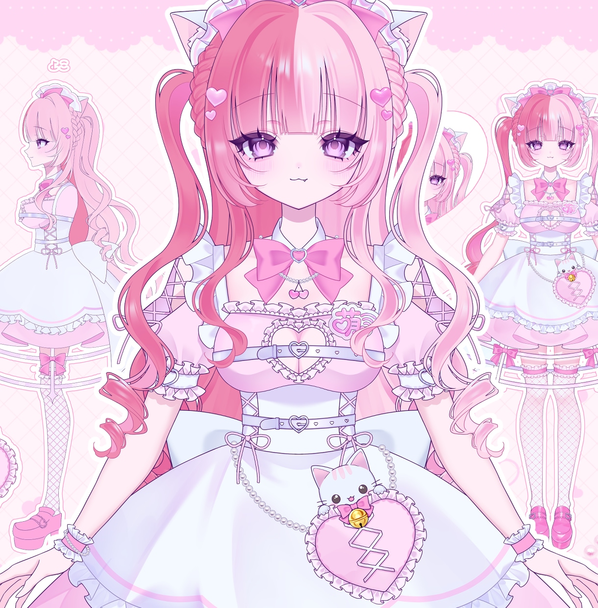 Vtuber全工程フルオーダーメイドで制作します キャラデザからLive2Dモデリングまでお任せください°˖✧ イメージ2