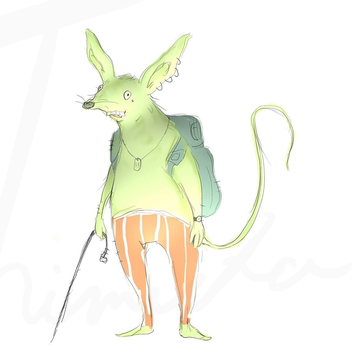 ふしぎなあたたかさと面白味のある絵をお描きします 表紙や挿絵、snsアイコンなどなどに。 イメージ2