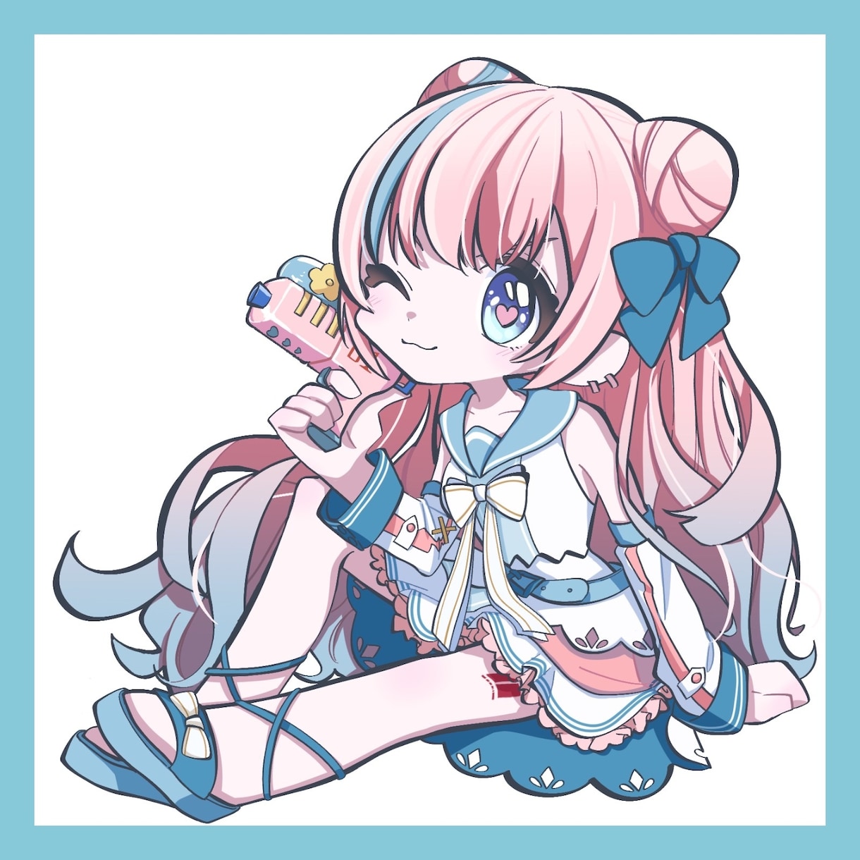 スピード納品！ミニキャラ・SDキャラお描きします 配信者、Vtuberのグッズ制作、アイコンなどに！ イメージ5