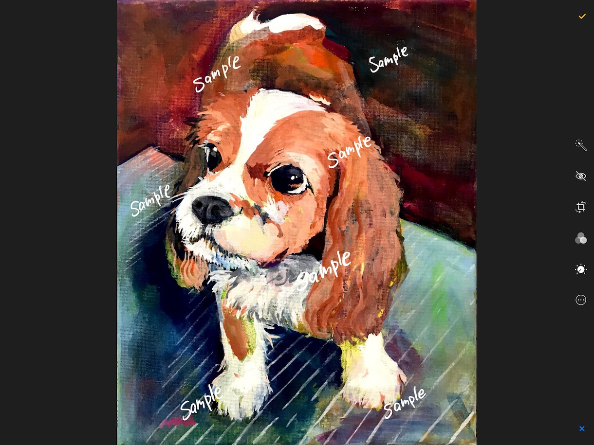 ペットの絵を描きます 愛犬の絵を部屋に飾りませんか？ ギフトにもオススメです イメージ2