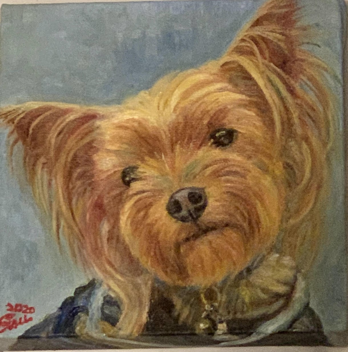 写真から愛犬の似顔絵を描きます 大切な家族の一枚を形に虹の橋を渡った子の思い出にいかが？ イメージ2