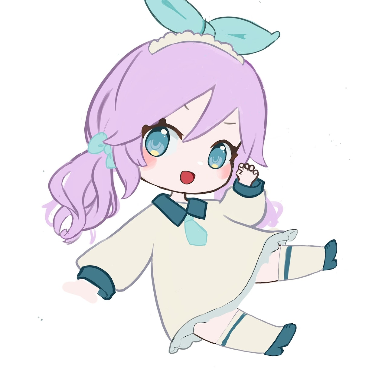 乙女心をくすぐる可愛いアニメ風イラスト描きます SNSやゲームアイコンに！等身とデフォルメからお選び頂けます イメージ4
