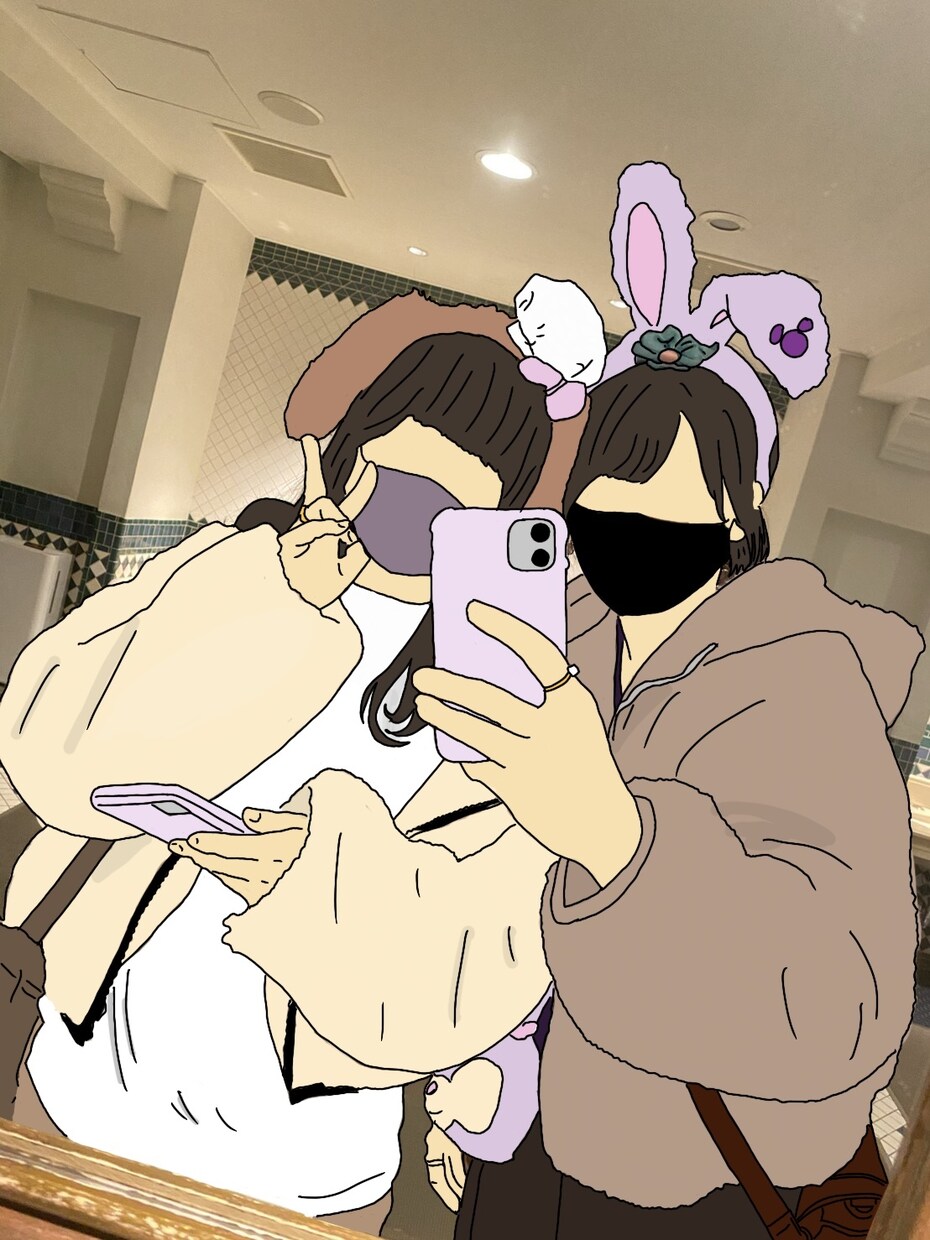 写真に写っている人をイラストに変えます イラストを使って一味違う写真にしませんか？ イメージ3
