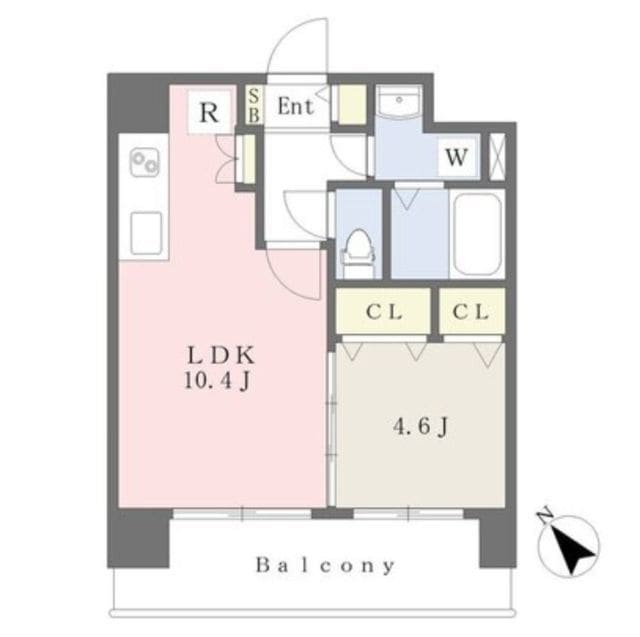 賃貸物件募集用間取り図作成いたします CADにて色付きプラン図のご提供が可能です イメージ1