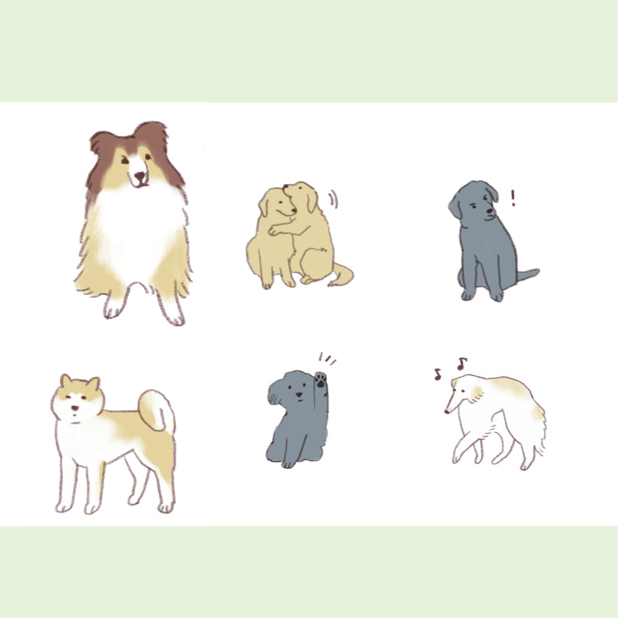 ゆるい動物アイコン作成します snsやブログのアイコンにいかがですか？ イメージ5