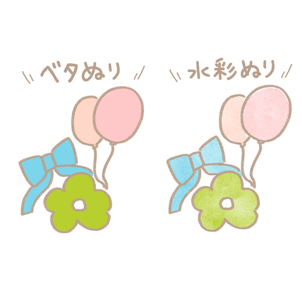 2パターンで1500円オリジナルアイコン描きます 簡単にモチーフが選べる！世界に一つのイラスト描きます！ イメージ4