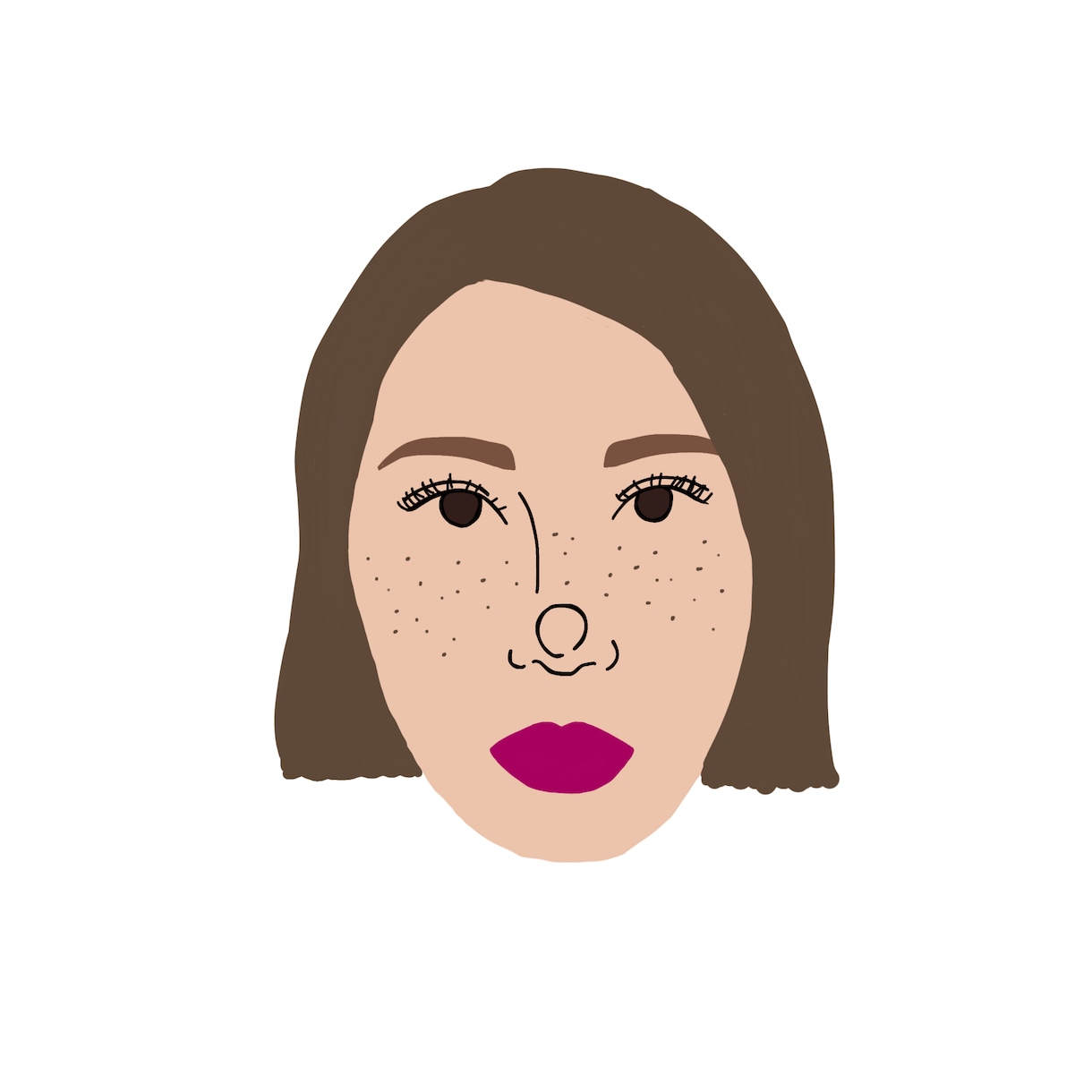 SNSのアイコンに使える似顔絵を描きます アイコンやお友達へのプレゼントに！お好きなモチーフも追加可能 イメージ3