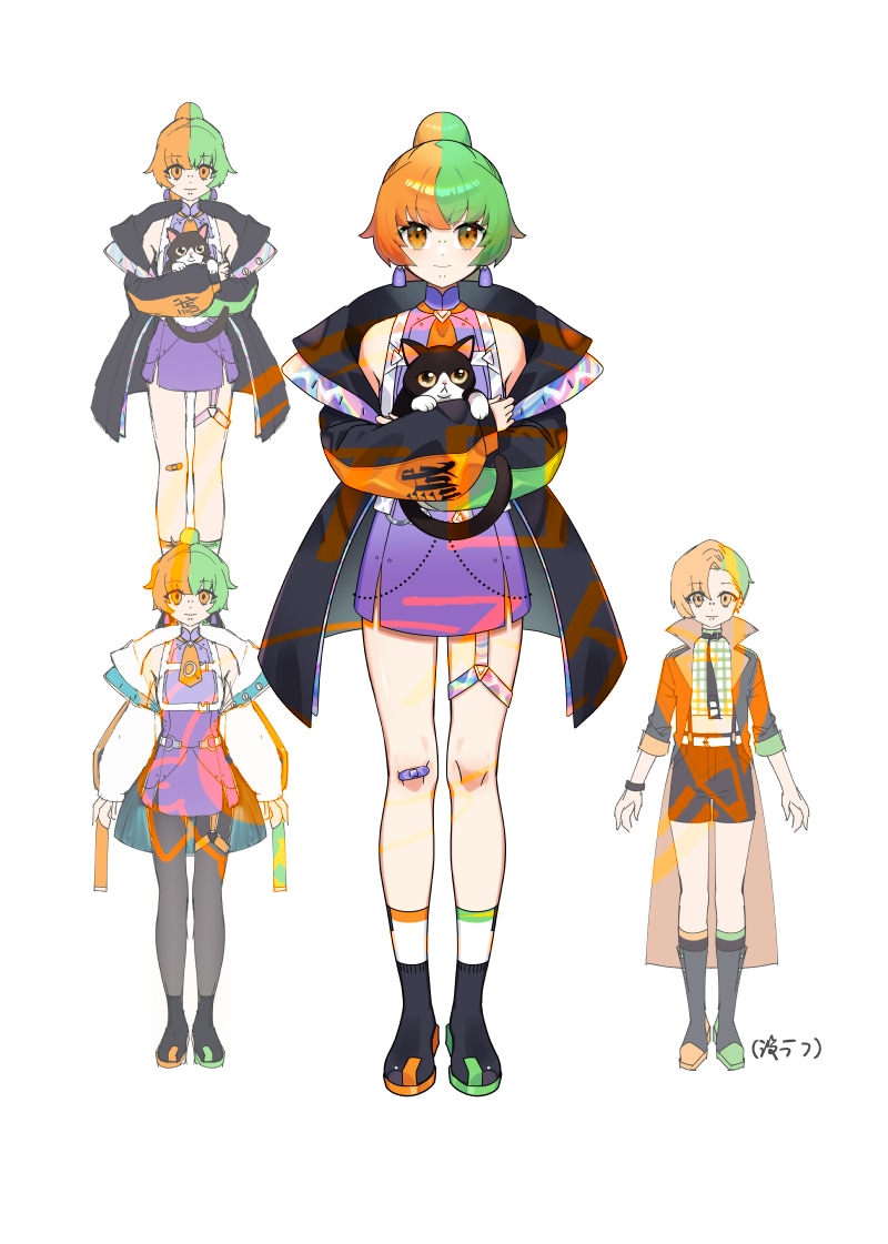 Vtuber立ち絵イラストを制作いたします カワイイ、カッコイイ、Vtuberになりたい方へ！ イメージ4