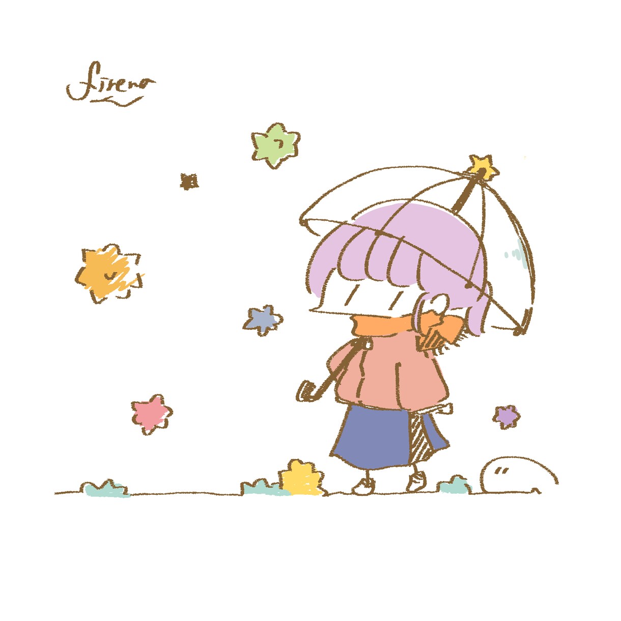 オリジナルイラスト描きます 依頼いただいたテーマやシチュエーションでミニキャラを描きます イメージ3