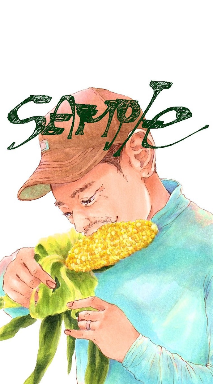 アイコン/似顔絵】少し漫画風の暖かい絵を描きます 2次元よりだけどどこか生きている感じのイラストです イメージ9