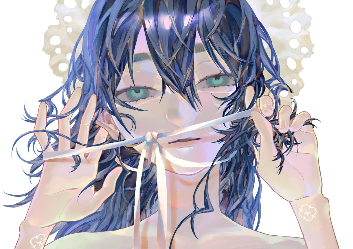 アンニュイな表情が魅力的なイラスト制作します あなたの大切なOCキャラ、私の世界観で表現します イメージ8