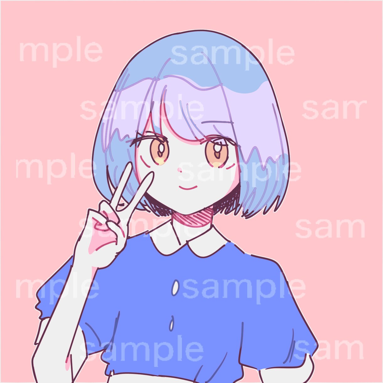 SNSなどで使えるイラスト描きます ご要望に合わせたかわいいイラスト描きます！ イメージ7