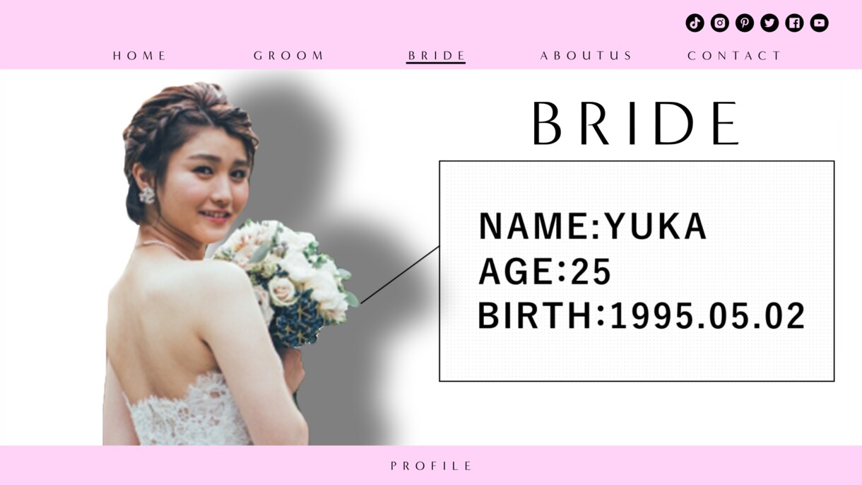 プロフィールムービー【WEB】作成します 即日納品も可能★写真とコメントをを送るだけ★ イメージ3