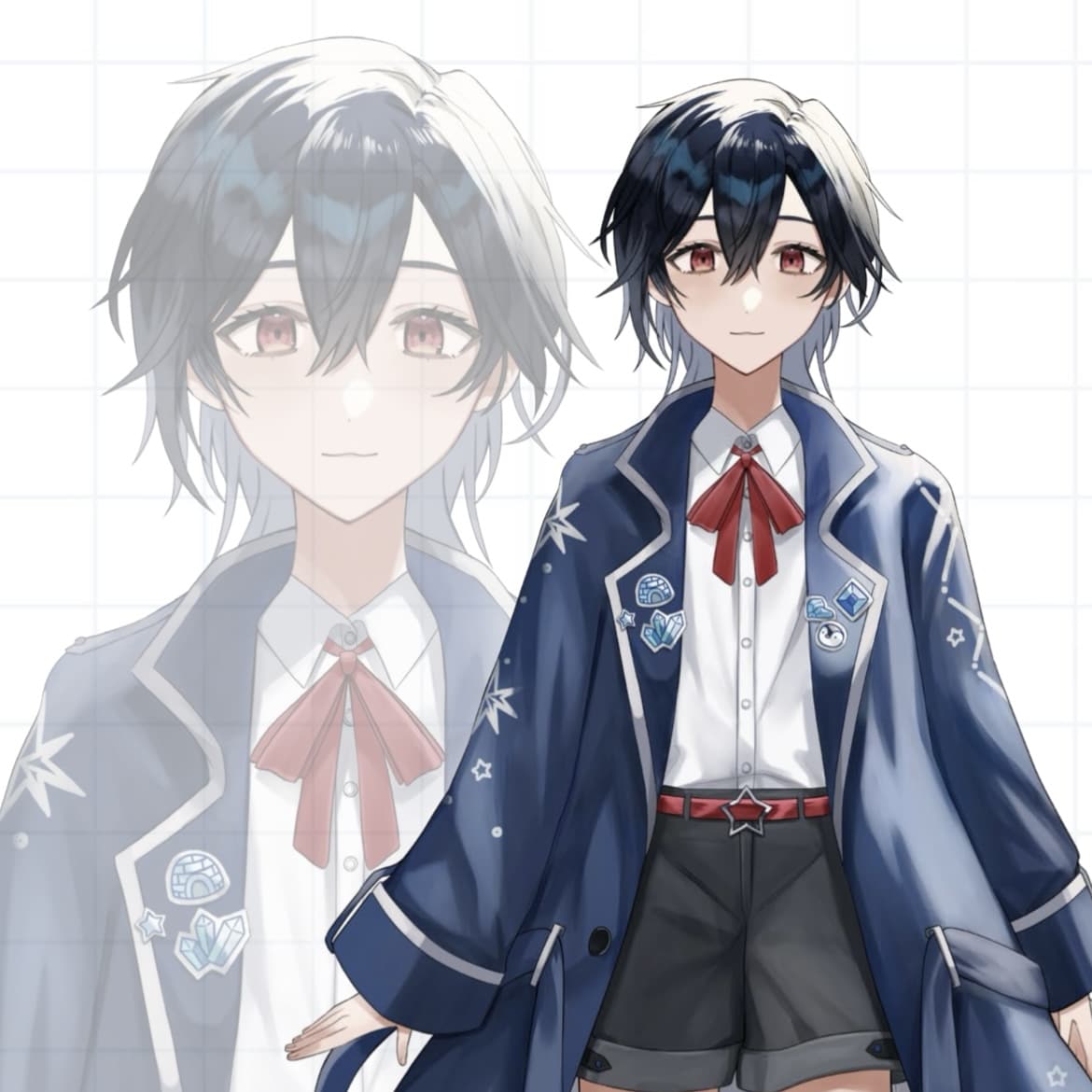オリジナルキャラクターの立ち絵制作します 短納期◎高画質◎商用利用可◎衣装デザインのみ可◎ イメージ3