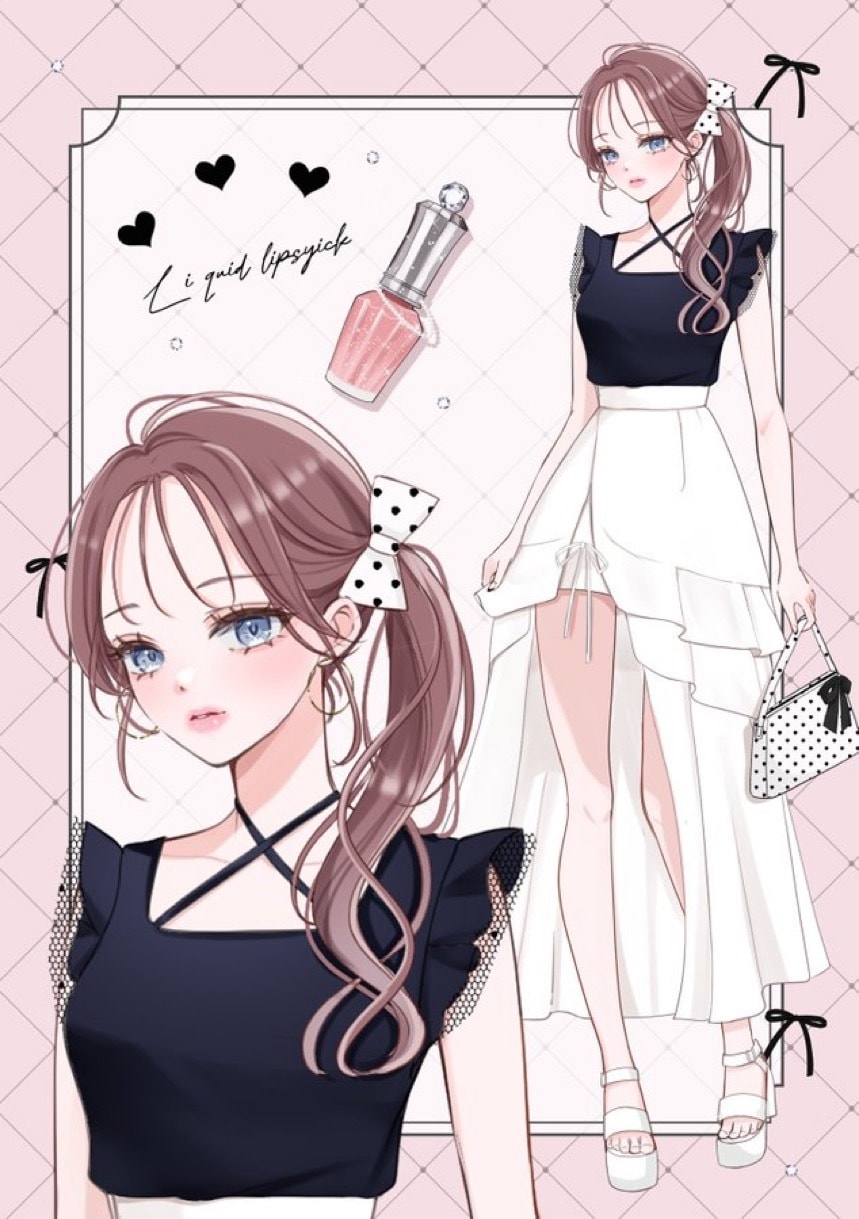 商用利用込み！可愛い女の子描きます 配信画面、サムネ、歌みた、キャラデザなどご相談ください。 イメージ5