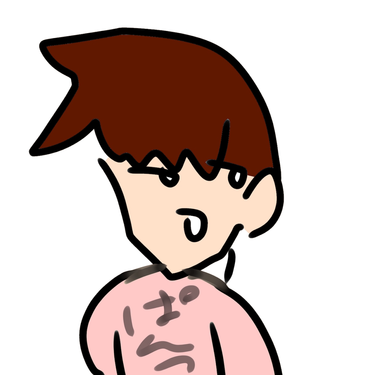 中学生レベルの絵が欲しい人描きます 上手い絵は他の人に行って下さい中学生レベルの絵をわざと描くよ イメージ1