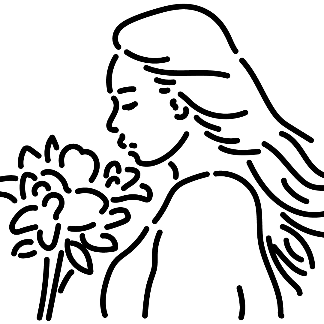 顔のモノクロシンプルイラストの似顔絵を描きます 家族・お子様・友達・結婚式等のオリジナル似顔絵イラスト イメージ2