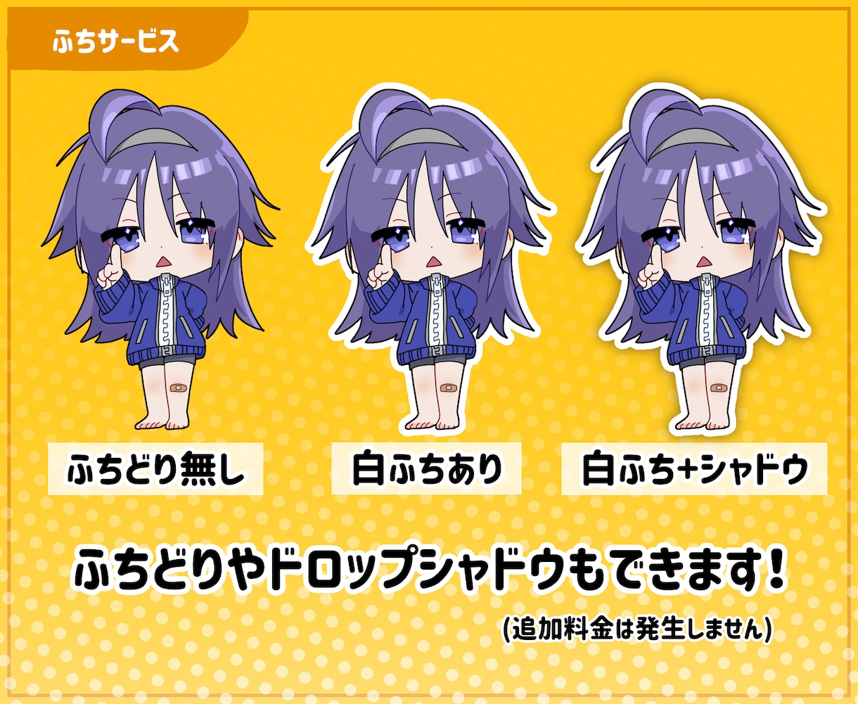 商用OK！ミニキャラ・SDキャライラスト制作します アイコンや立ち絵に自由に使える、かわいいSDキャラを描きます イメージ5