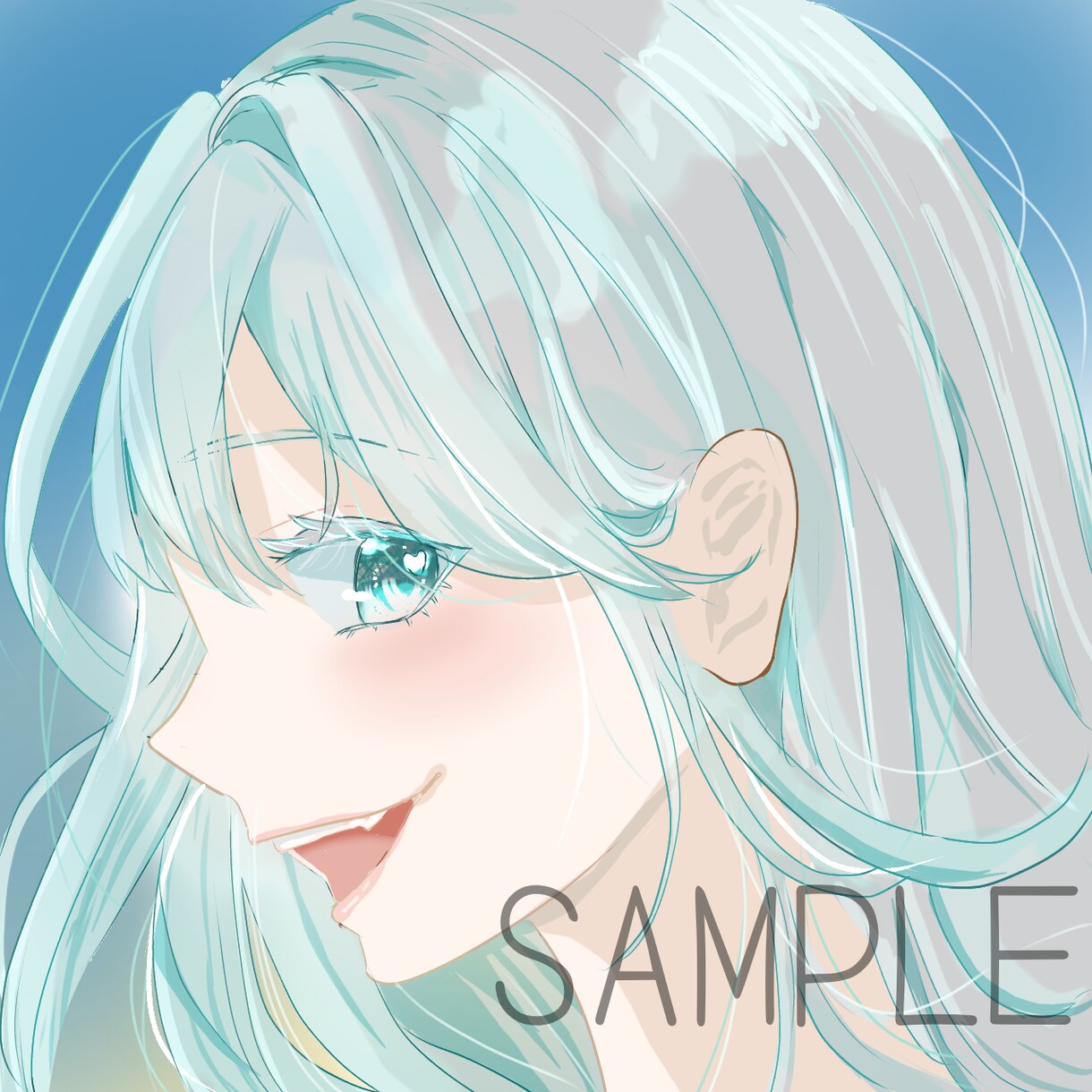 かわいい女の子のアイコン描きます！ます あざとかわいい女の子のイラスト描きます！ イメージ5