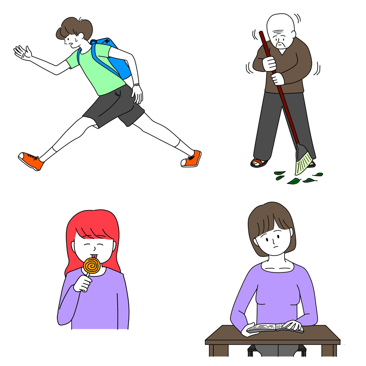 シンプルイラストのイラスト、アイコンを作成します SNS、アイコン、ブログ、雑誌、挿絵等にご利用ください イメージ3