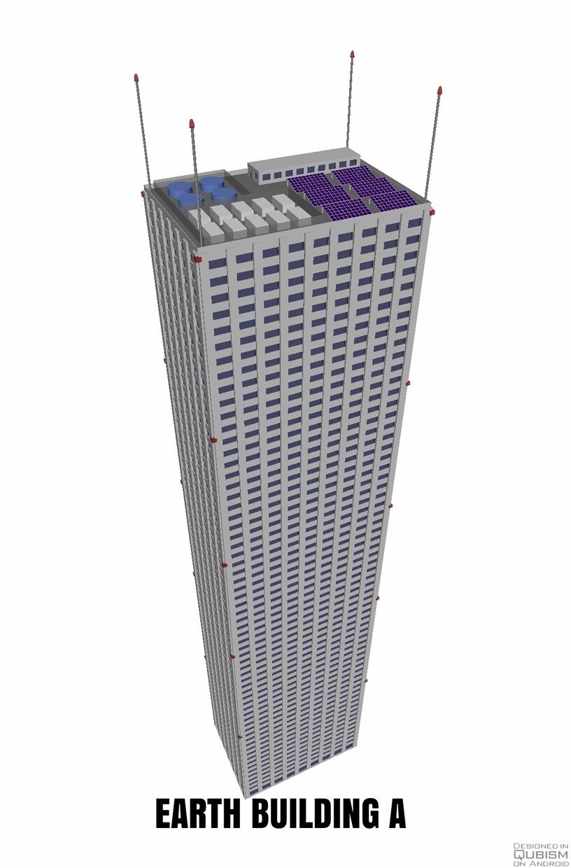 高層ビル達の写真を販売します QUBISM 3Dで作成した高層ビル達です。 イメージ9