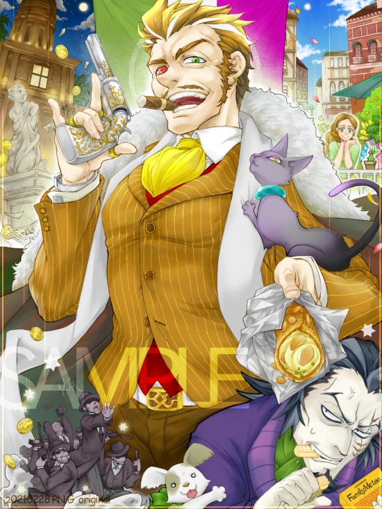 男性キャラ特化！立ち絵・1枚絵等作成します アイコン/TRPG/サムネ用など用途にあわせ幅広く対応！ イメージ6
