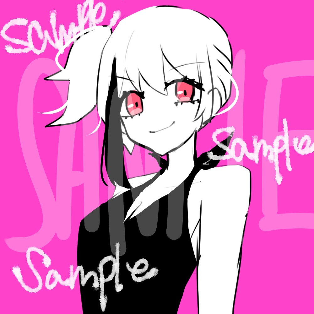 カテゴリ最安価！！アイコン描きます ★あなただけのオリジナルアイコン★ イメージ1