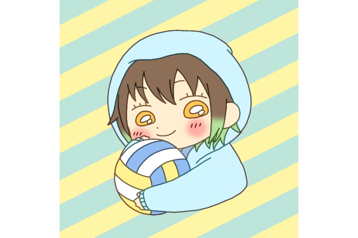 ゆるかわなアイコン描きます 可愛いイラストお届けします(*˘︶˘*)♡ イメージ2