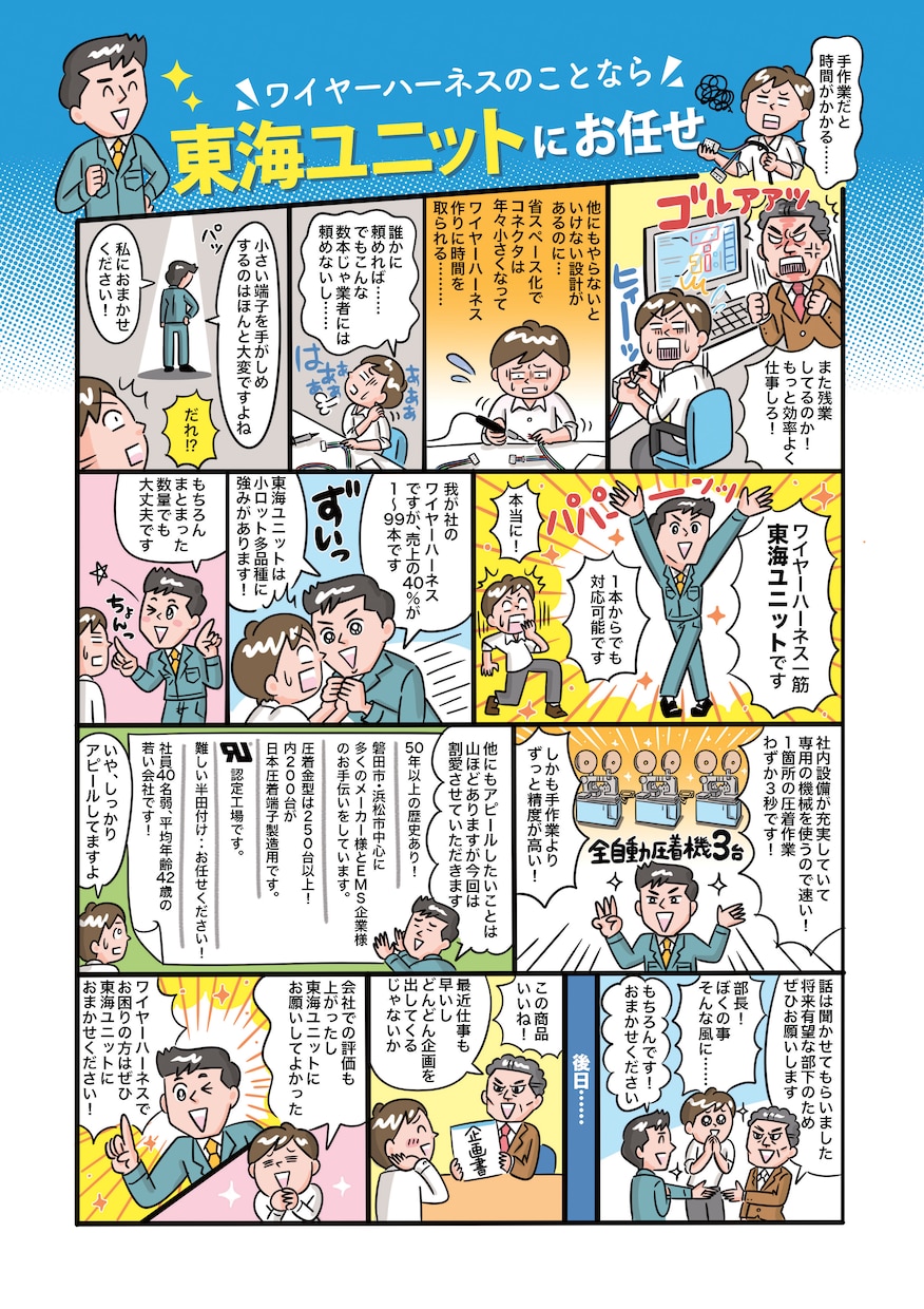 企業実績多数! 伝わる広告漫画描きます 商用利用、2次使用OK!ストーリーやセリフおまかせOK! イメージ5