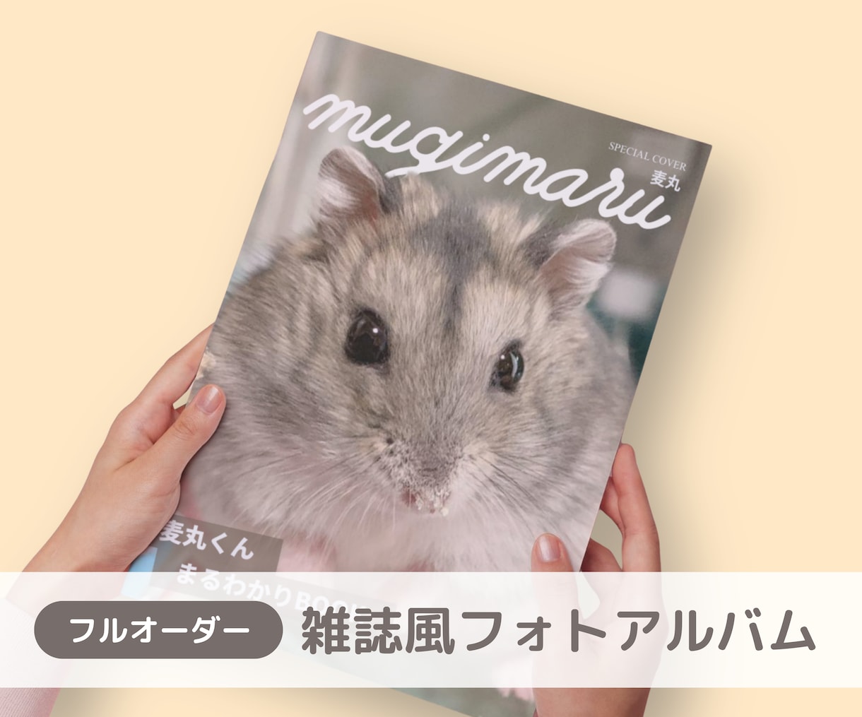雑誌風の思い出フォトブック作ります ご家族のかけがえのない思い出を、雑誌のようなフォトブックに！ イメージ1