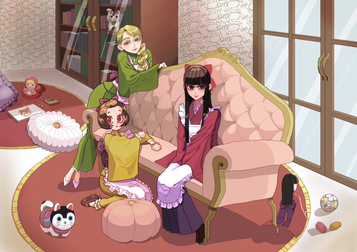 背景があるイラスト描きます 背景がある一枚絵です、スチルや挿し絵に如何ですか？ イメージ1