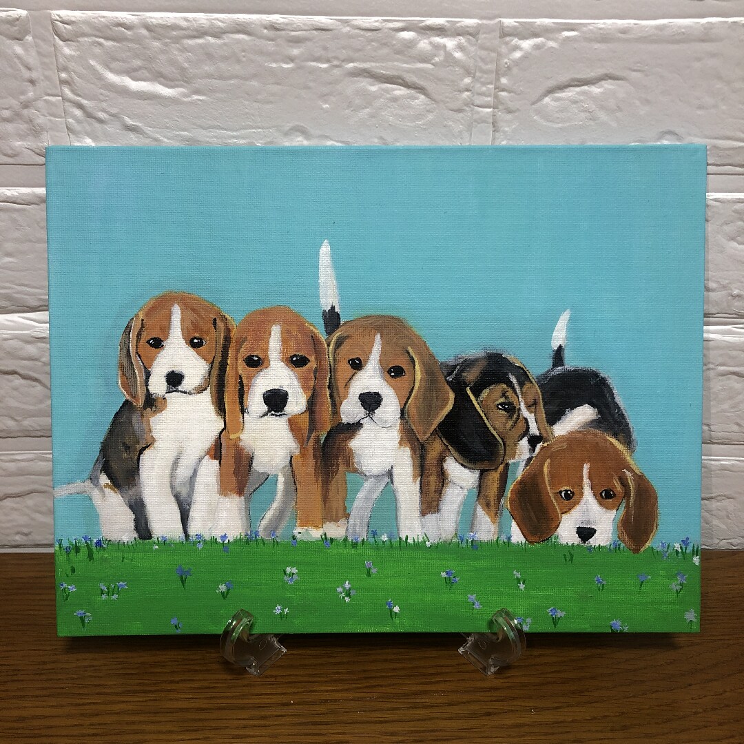 アクリル絵の具を使った動物の絵を描きます あなたのお気に入りの動物の絵をインテリアとして飾りませんか？ イメージ6