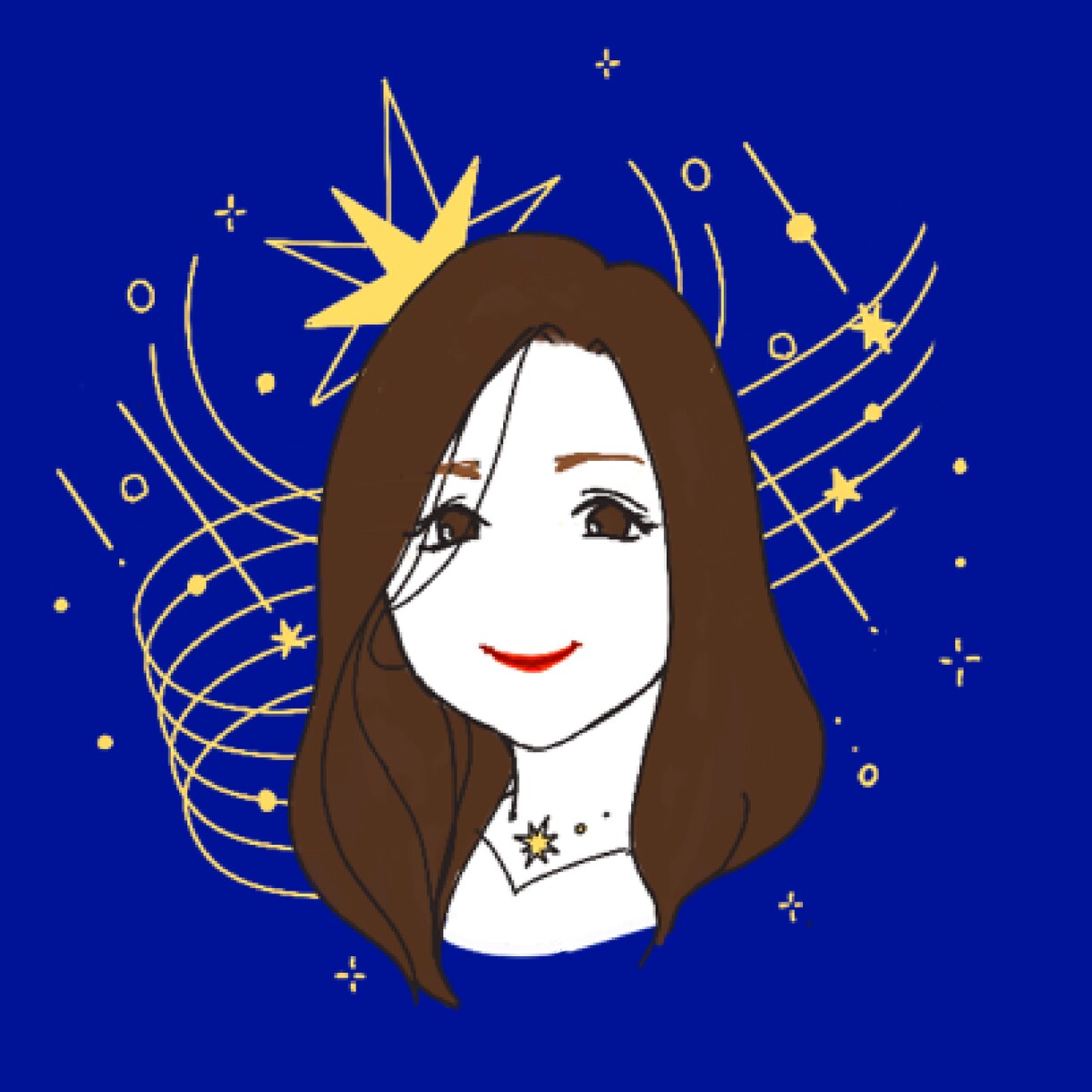 ポップ似顔絵アイコン　SNSに使える！作成します あなたの魅力をギュッと凝縮した一枚を作ります！ イメージ1