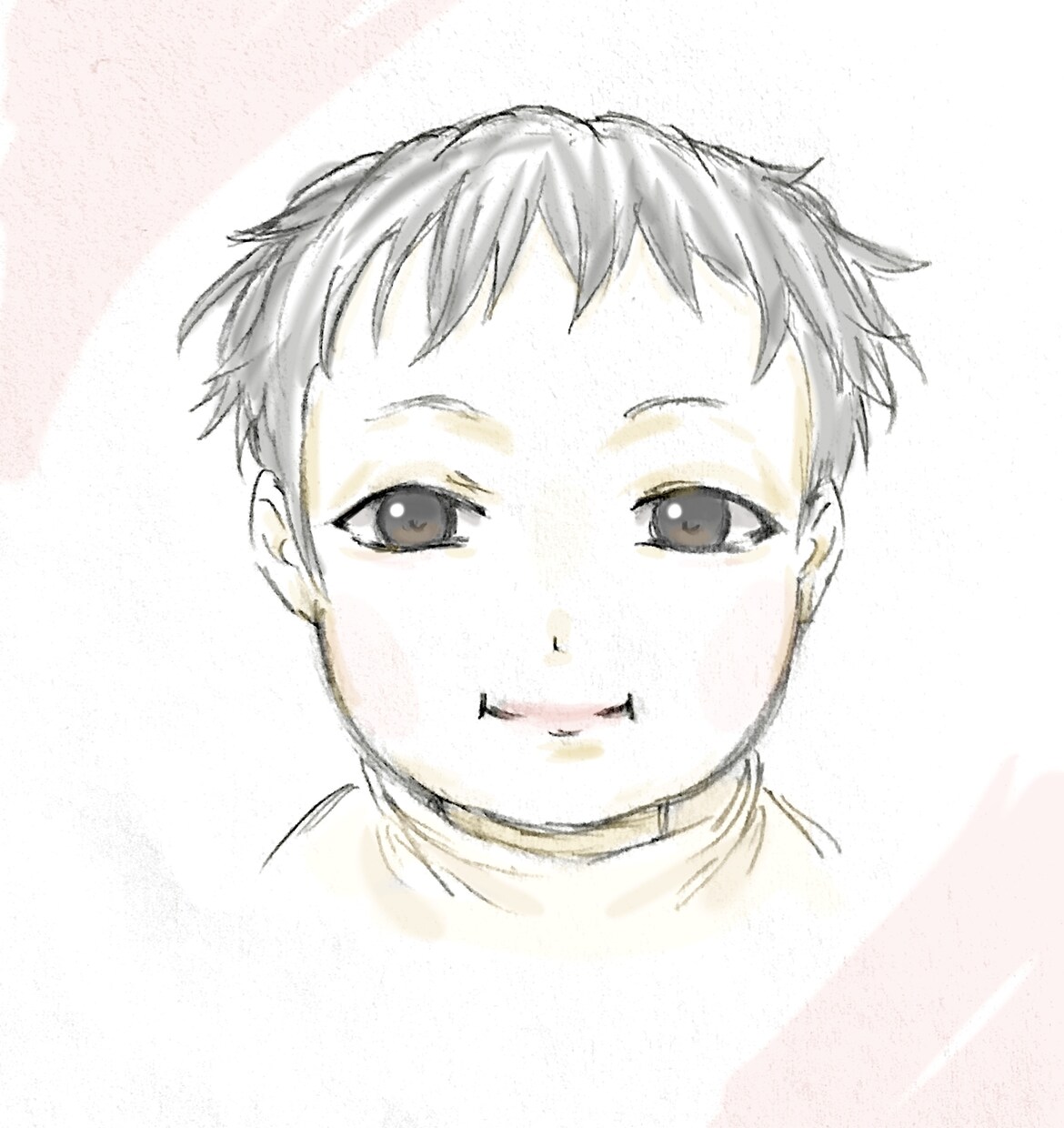 全力でイラスト系の似顔絵描きます 繊細で手書き感たっぷりの絵柄です。 イメージ1