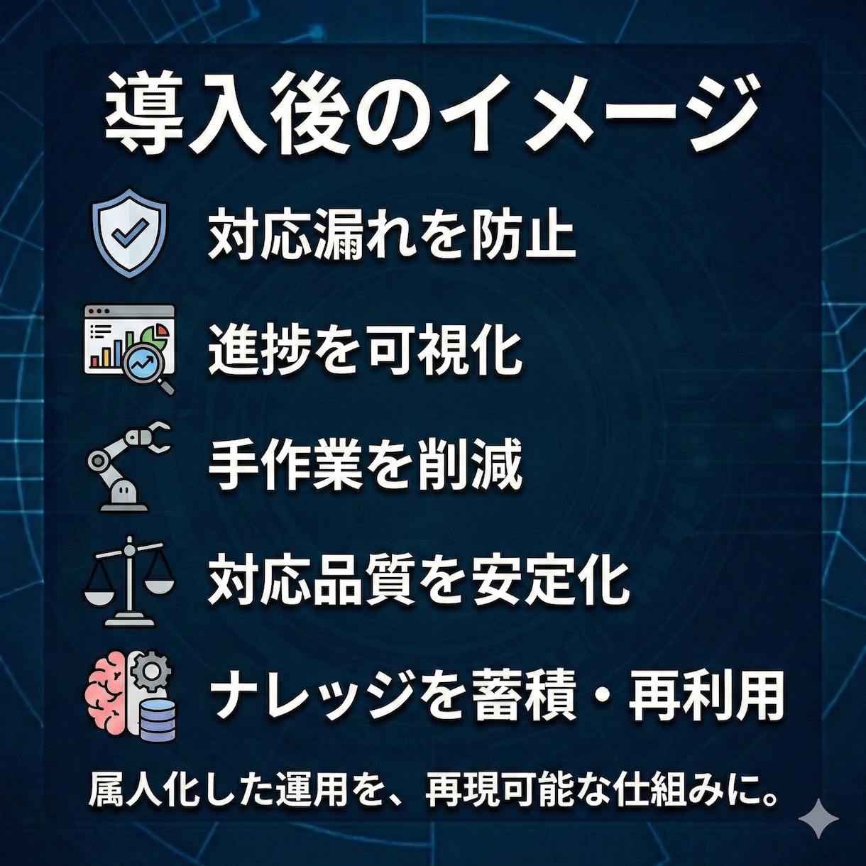 GAS×Slackで社内業務を自動化します 問い合わせ・申請・タスク管理を使いやすい仕組みに整えます イメージ4