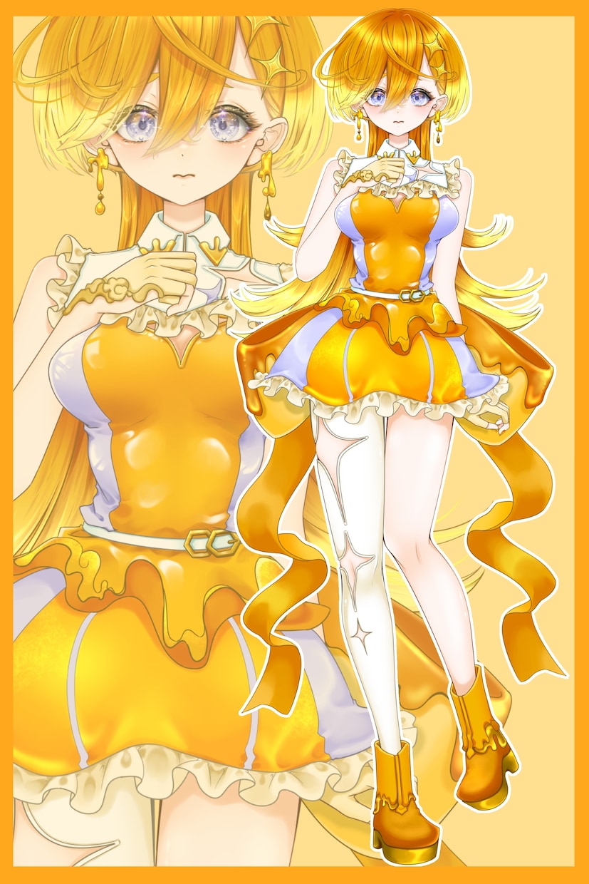 オリジナルの立ち絵お描きします キャラクターデザインから描き起こし、新調までお任せください！ イメージ4