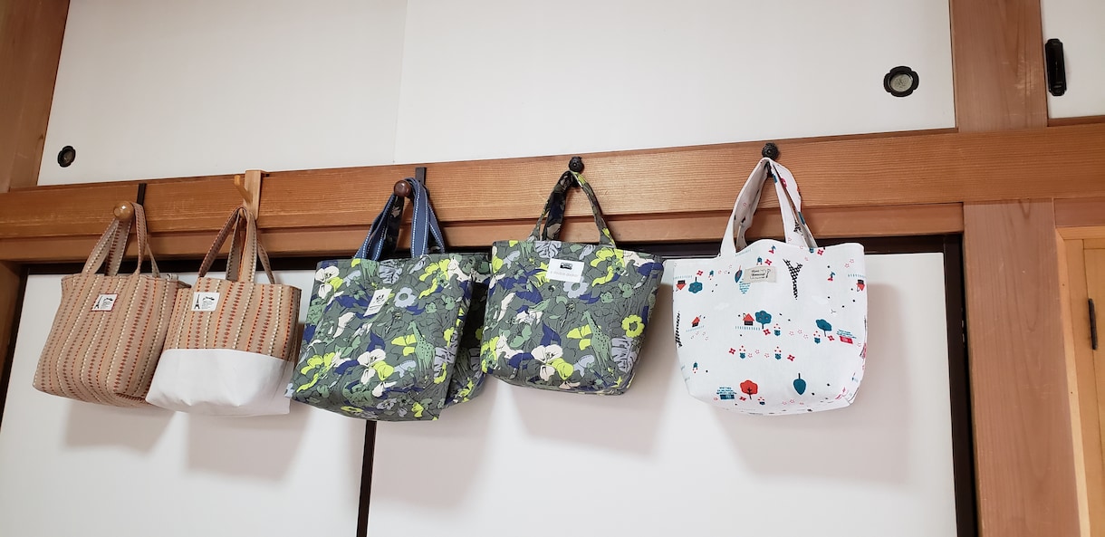 布小物を作ります トートバッグ、巾着、コインパース、エプロン等布小物 イメージ2
