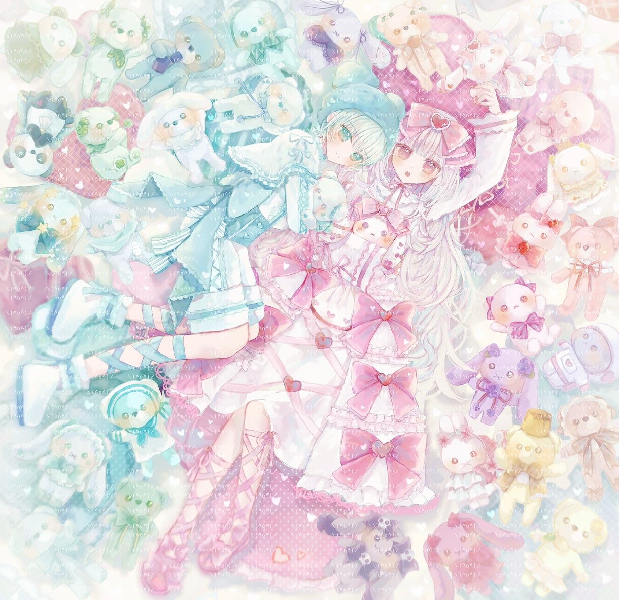 儚くて可愛い雰囲気のイラストを制作します アイコン/一枚絵/立ち絵など!!何でもご相談ください⟡.* イメージ2